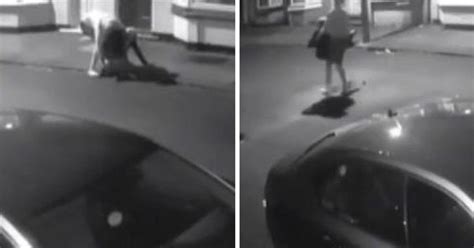 Hulk Woman Caught On Cctv Carrying Drunk Man Down The Street Metro News
