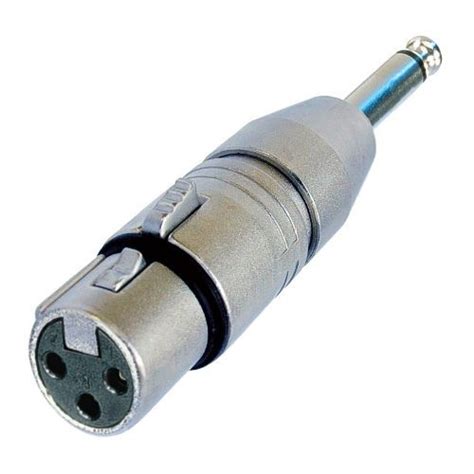 Réglez en 3x sans frais. Adaptateur XLR femelle - Jack 6.35 mâle mono Audiovisuel ...