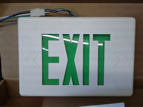 Lot Detail - Lighted Exit Sign