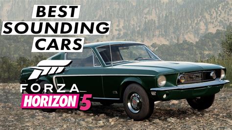The Best Sounding Cars In Forza Horizon Youtube