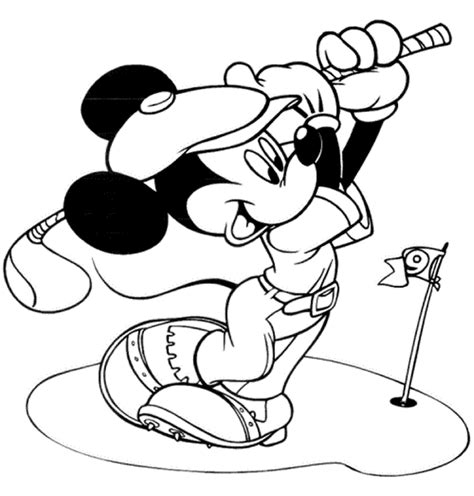 Download 8 Disney and Realistic themed Golf Coloring Pages for Kids ...