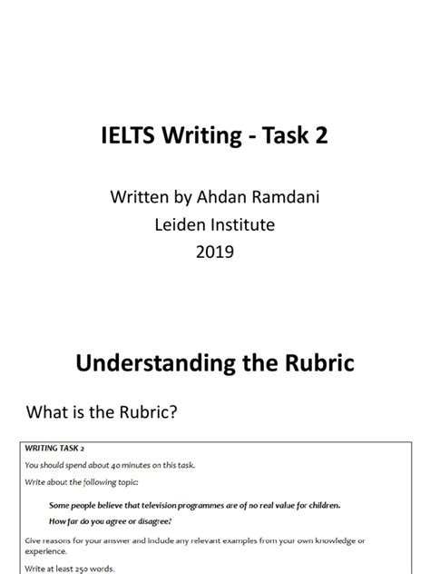 Contoh Soal Ielts Writing Task 2 Foto Modis