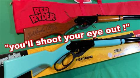 RED RYDER BB GUN REVIEW YouTube