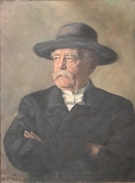 Franz Seraph Von Lenbach “portrait Of Otto Von Bismarck” Mutualart