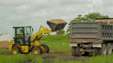 Cat® 903d Compact Wheel Loader At Work Youtube