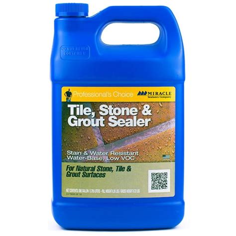 Miracle Sealants Tile Stone And Grout Sealer Gal