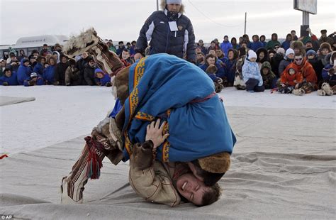Indigenous Nenets At The Annual Reindeer Herder S Day In Siberia