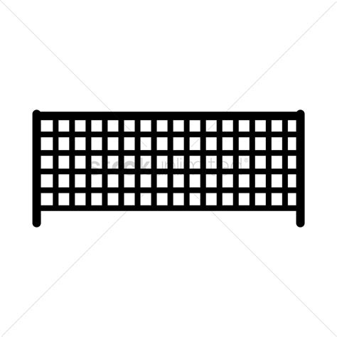 Taking tennis lessons at a young age is a mandatory requirement in order to become a tennis player. Tennis net Vector Image - 1984792 | StockUnlimited
