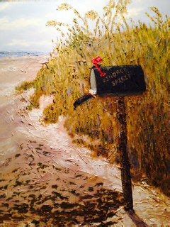 The nearest beach entrance and parking is about 1.5 miles to the northeast, so be prepared for a walk on the sand. Kindred Spirit: A mailbox found on Sunset Beach, North Carolina, filled with life transition ...