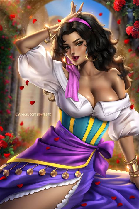 Esmeralda Commission By Ayyasap On Deviantart Esmeralda Disney Esmeralda Wonder Woman