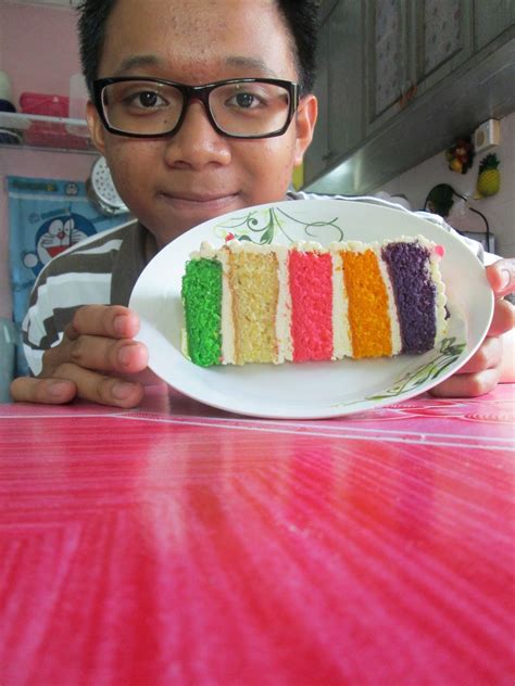 Kek butter pelangi i rainbow butter cake hey guys arlida here back with another video! Spice of My Life: Kek Pelangi 5 Warna (5D)
