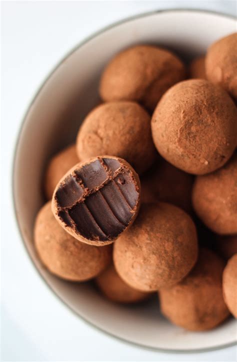 Cocoa Dusted Chocolate Truffles - Baker Jo's Simple and Classic Truffles