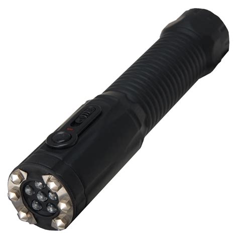 Unitedcutlerycom Shocklight Stun Gun Flashlight With Sheath Uc2697