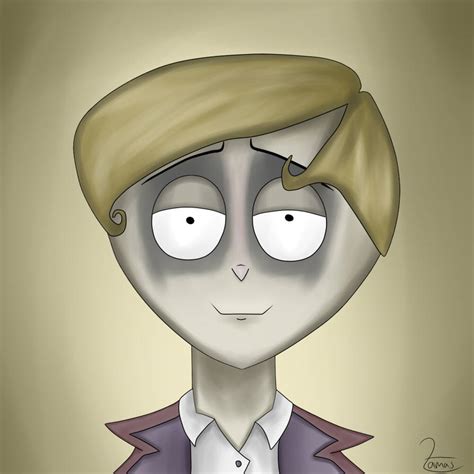 Self Portrait Tim Burton Style By Zaminatoah On Deviantart