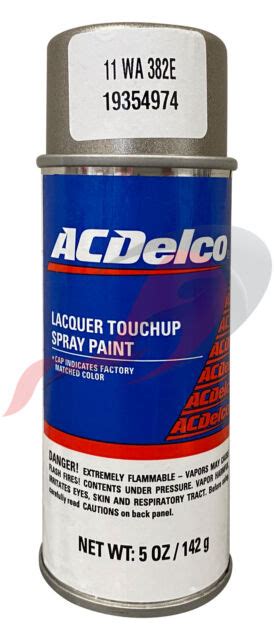 Genuine Gm Acdelco Pewter Metallic Paint 5oz Spray Code 11u Wa382e Ebay