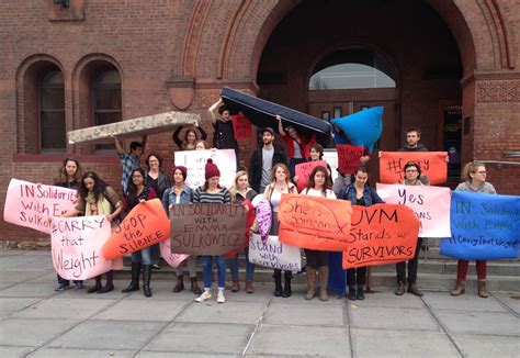 Uvm Students Raise Awareness Of Sexual Assault On Campus