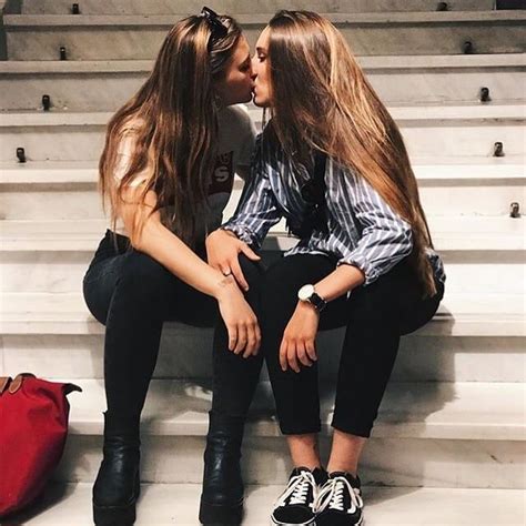 Sloppy Lesbian Kiss