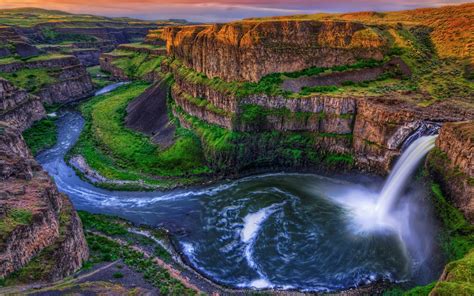 Wallpaper 2560x1600 Px Hdr Landscape Nature River Waterfall
