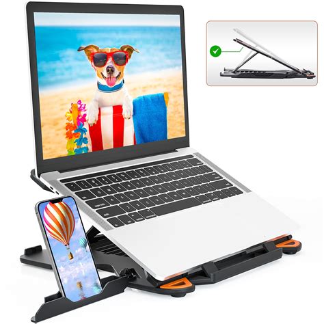 Buy Topmate Laptop Stand For Desk Adjustable Height Angle Swivel Laptop