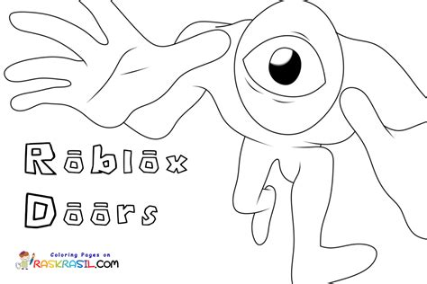 Roblox Doors Printable Coloring Pages - Printable Word Searches