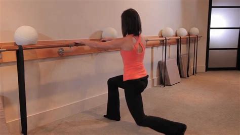 Ballet Barre Exercise Define Your Legs Glutes With Kristin S Youtube