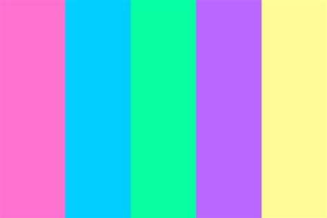 Vaporwave Color Palette Created By Greenquee That Consists
