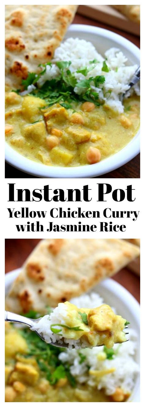 For this instant pot chicken and rice recipe, i would go with jasmine rice or basmati rice. Instant Pot Yellow Chicken Curry and Jasmine Rice | Recipe ...