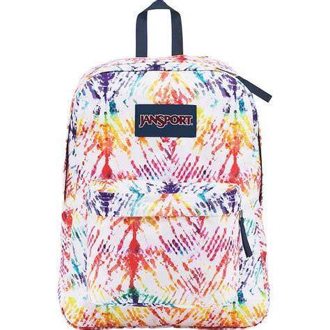Jansport Superbreak Backpack Rainbow Tie Dye School Backpacks 36