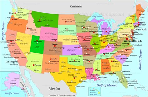 32 Picture Of A Map Of The United States Maps Database Source