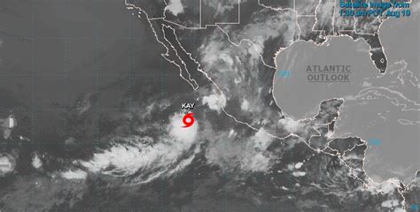 La tormenta tropical Kay se forma frente a las costas de México en el Pacífico Noticias