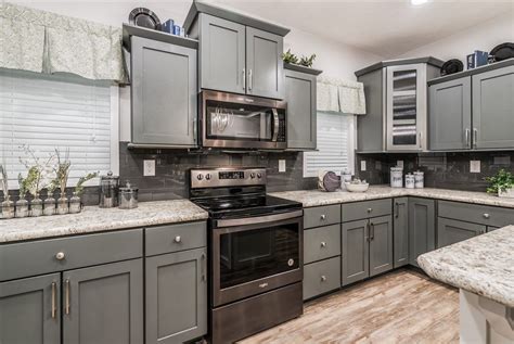 Metallic silver accessories make a. Commodore Homes of Indiana - AW462A - Oakley - Aurora ...