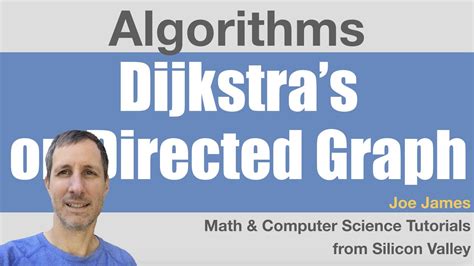 Dijkstra's algorithm can also compute the shortest distances between one city and all other cities. Dijkstras Algorithm Directed Graph Example - YouTube