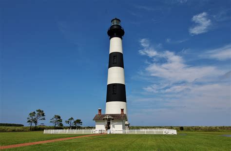 Southeast Coast Of Us North Carolina Bodie Island Lighthouse