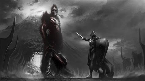 Epic Fingolfin Vs Morgoth Hd Wallpapers By Çağlayan Kaya Göksoy