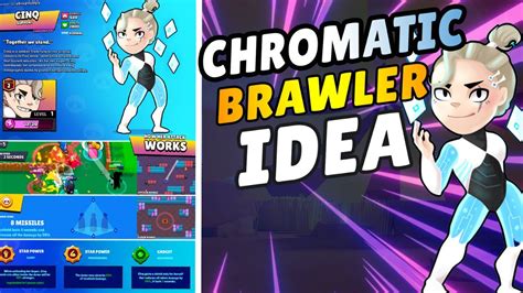 Once you have the ball, you cannot attack and only lose it if you are killed. Brawl Stars NEW CHROMATIC BRAWLER IDEA! - YouTube