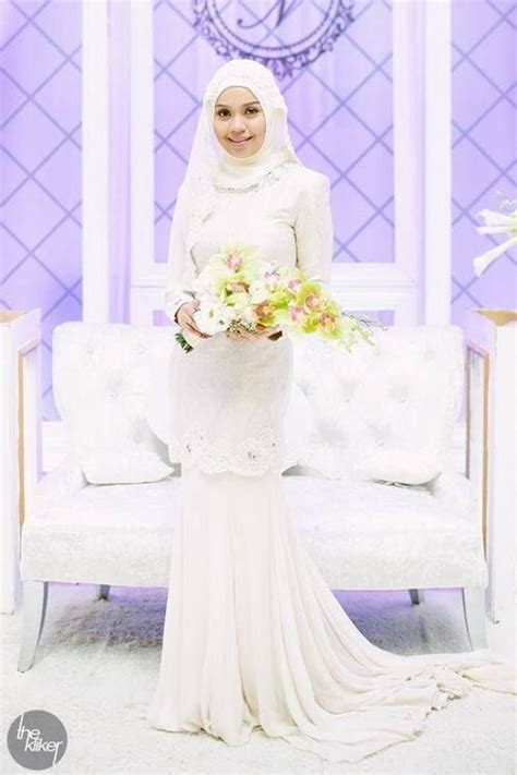 Peplum baju nikah design by fairyna sharina. Design Baju Wedding Dress - Best Dress Design Collection