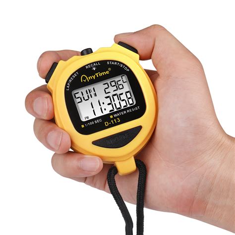 Useful tools for everyday use. Digital Stopwatch Timer Clock Countdown Stop Watch Water ...