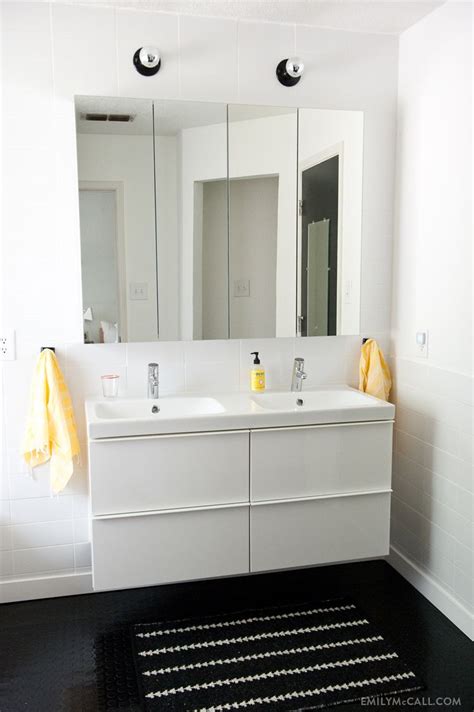 Bathroom vanities with matching linen cabinets bathroom vent,moen bathroom,bathroom size,bathroom lock,wood bathroom,farm bathroom,bathroom sink,ikea bathroom,toto bathroom,grey bathroom,plum bathroom,barn bathroom,chic bathroom,bathroom plug,bathro. Master bathroom with IKEA GODMORGON mirrored medicine ...
