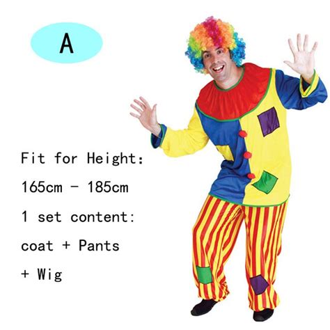 buy free shipping halloween costumes adult funny circus clown costume naughty