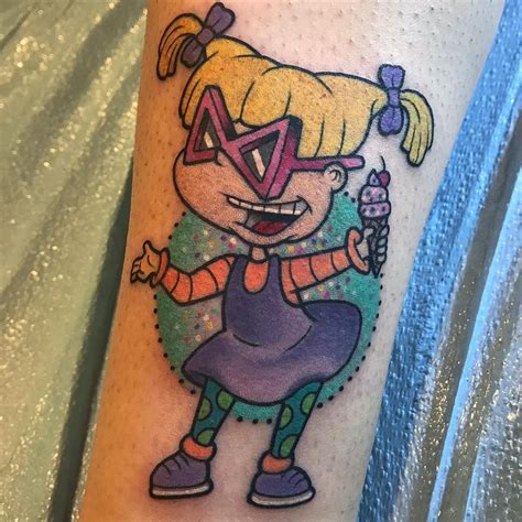 Angelica Pickles Rugrats Tattoo Body Tattoos Cute Tattoos Tattoos And