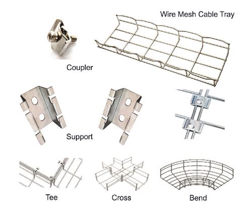 Stainless Steel Wire Mesh Cable Tray Feature High Strength Premium