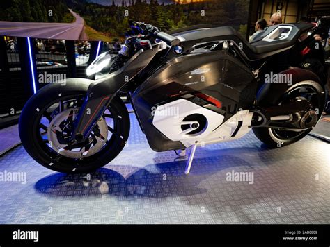 Bmw Motorrad Vision Dc Roadster Electric Concept Motorcycle Stock Photo