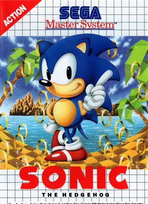 Sonic The Hedgehog Sega Master System Game