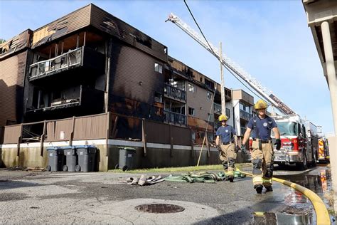 Fire At Apartment Block In Downtown Port Coquitlam Tri City News