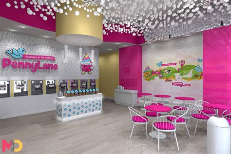 Yogurt Shop Interior Design Ideas And Options Different Concepts