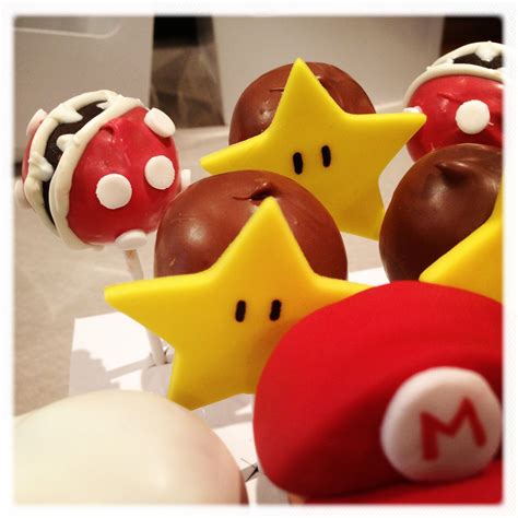 Mario Cake Pops Super Mario Cake Pops By Blakers Dozen The Cake Is