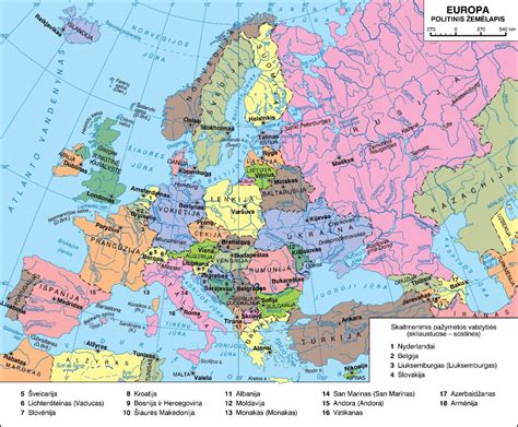 Europos Valstyb S Visuotin Lietuvi Enciklopedija