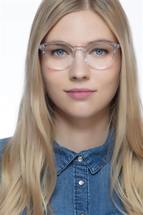 Primrose Round Clear Glasses For Women Eyebuydirect