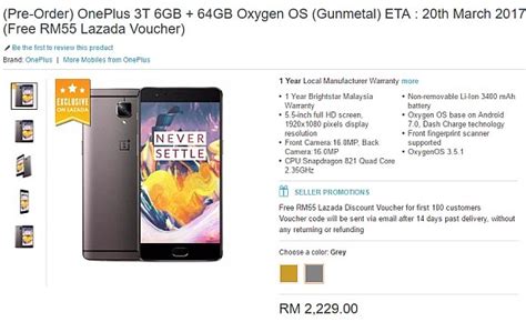 Enjoy lazada malaysia promo codes for big brands & sellers at up to 20% discount. Official OnePlus 3T stocks are also available on Lazada ...