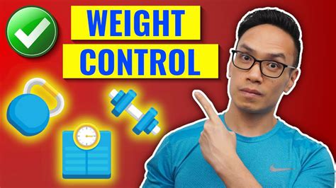 How To Control Your Weight Easy To Understand For Beginners Youtube